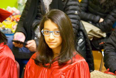 Aaruni scored a 108% on her end of year writing assessment, thanks to Math Genie